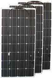  Napelem, Hajlítható, Vízálló, 300 W-os napelem