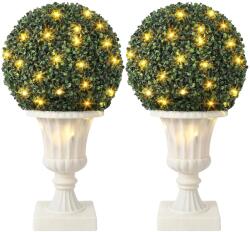  Topiary, előre megvilágított, UV-álló, fehér