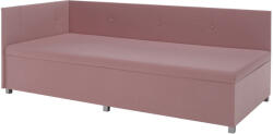TEMPO KONDELA Heverő tárolóhellyel, rózsaszín, AURIA UNI - pepita
