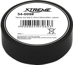XTREME Szigetelőszalag 0, 13 mm/19 mm/20 m- fekete 54-009# (54-009)