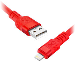  USB-A Lightning kábel 2m, gyors töltés, neon (CABEXCWHPLIGH2-0NMIX)