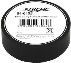 XTREME Szigetelőszalag 0, 15 mm/25 mm/25 m- fekete 54-015# (54-015)