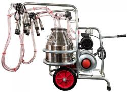 Emt Aparat de muls vaci cu 2 posturi EMT 2+2 cu 2 bidoane INOX 30 litri (EMT2+2S30) - motosape-motocoase