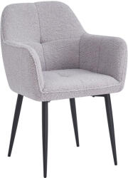 TEMPO KONDELA Étkezőszék, szürke/fekete, SENER - pepita