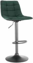 Tempo Bárszék, zöld/fekete, LAHELA - pepita