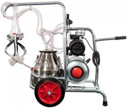 Emt Aparat de muls oi si capre 2 posturi EMT 2+1 G un bidon INOX 40 litri (EMT2+1GS40) - motosape-motocoase