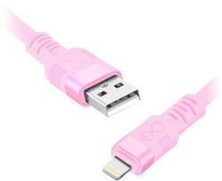 ORNO Cablu USB Lightning Încărcare Rapidă 0, 9M Pastel (O-CABEXCWHPLIGH0-9PMIX)
