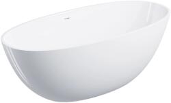 Omnires Shell M+ térben álló kád 160x75 cm ovális fehér SHELLWWZPBP (SHELLWWZPBP)