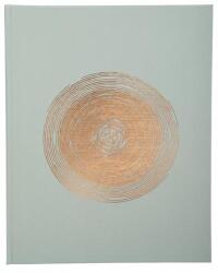 Exacompta Vendégkönyv, 27x22 cm, 50 lap, EXACOMPTA "Ellipse", zöld (EX47982E) - webpapir