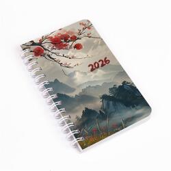 REALSYSTEM 2026 SP3 8811-51 japán heti beosztású spirálos mini naptár (8811-51)