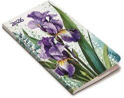 REALSYSTEM 2026 Flexi 5811-85 írisz álló zsebnaptár (5811-85) - pcx