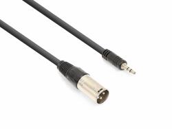 VONYX CX318-05 sztereo jelkábel (3, 5 mm Sztereo Jack - XLR papa) - (0, 5 m) (177746)