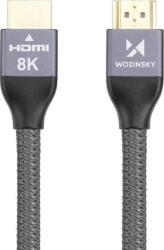 Wozinsky HDMI 2.1 2m Kábel Silver (WHDMI-20) (WHDMI-20)