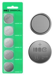 Green Cell Blister 5x Lítium elem CR2450 3V 600mAh gombelem kulcsokhoz, órákhoz, távirányítókhoz, mérlegekhez (GC-36876)
