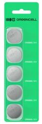 Green Cell 5x lítium elem CR2025 CR 2025 3V 160mAh gombelem Bliszter (GC-36875)
