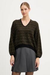 Benetton pulóver gyapjúkeverékből - zöld XS - answear - 24 990 Ft