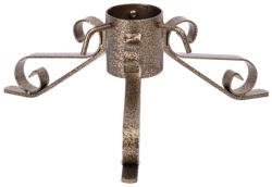 MagicHome MagicHome Blackbird karácsonyfatalp, fém, arany színű