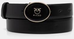 Pinko bőr öv fekete, 105478 A2QL - fekete XS