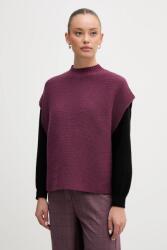 Benetton mellény gyapjúkeverék - lila S - answear - 23 990 Ft