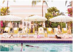 Galison 83814 - Pool Day Palm Beach, Gray Malin - 1000 db-os puzzle könyv alakú dobozban (83814)