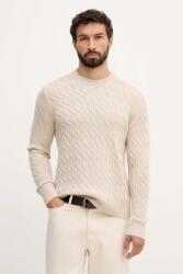 Benetton pulóver gyapjúkeverékből - bézs XL - answear - 25 490 Ft