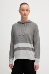 Benetton pulóver gyapjúkeverékből - szürke M - answear - 30 990 Ft