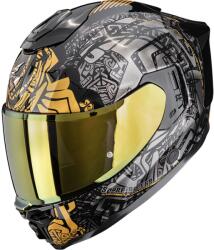 Scorpion Cască integrală pentru motocicletă Scorpion EXO-1500 Air Apus negru-gri-auriu (SCRP115-548-366)
