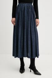 United Colors of Benetton szoknya midi, harang alakú, 4XVWD0056 - kék 38