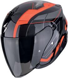 Scorpion Cască de motocicletă Scorpion EXO-Z1 VUE open face negru-roșu (SCRP123-492-24)