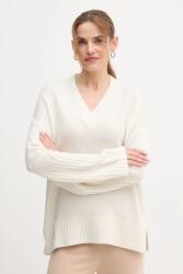 Benetton pulóver gyapjúkeverékből - bézs XS - answear - 24 990 Ft