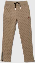 GUESS gyerek melegítőnadrág - bézs 105-112 - answear - 18 590 Ft