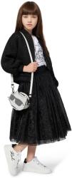 KARL LAGERFELD gyerek szoknya fekete, mini, harang alakú, Z30586 - fekete 114
