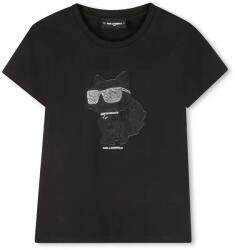 KARL LAGERFELD gyerek póló - fekete 86 - answear - 16 990 Ft
