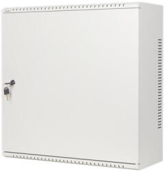 Lanberg 19" fali rack szekrény 6U+3U/540X200, alacsony profilú, összeszerelt, szürke (WAF1-5203-06-00S) - mzona