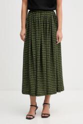 United Colors of Benetton szoknya midi, harang alakú, 4XVWD0056 - zöld 42