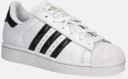 Adidas bőr sportcipő Superstar II - fehér Női 38 - answear - 37 990 Ft