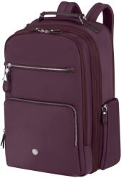 Samsonite KARISSA EVO burgundy, bővíthető fedélzeti laptoptartós utazó hátizsák 15, 6" 155840-1153 - taskaweb