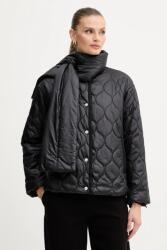 Liu Jo rövid kabát fekete, átmeneti, MF5016 T091A - fekete 36