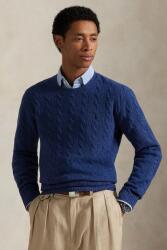 Ralph Lauren gyapjú pulóver könnyű, zöld, 710876762 - sötétkék M - answear - 90 990 Ft