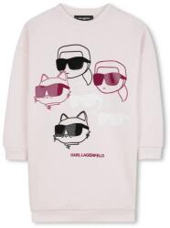 Karl Lagerfeld gyerek ruha - rózsaszín 156 - answear - 34 990 Ft