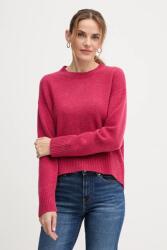 Benetton pulóver gyapjúkeverékből - rózsaszín XS - answear - 21 290 Ft