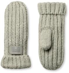 Ugg gyerek kesztyű gyapjúkeverékből CHUNKY MITTEN - szürke Univerzális méret - answear - 19 990 Ft