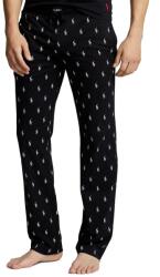 Ralph Lauren pamut pizsamanadrág fekete, mintás, 714899514 - fekete XL