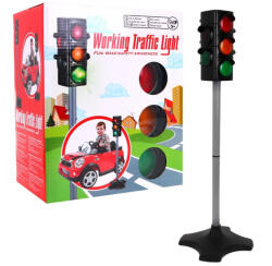 Inlea Interaktív közlekedési lámpa kis vezetőknek 3+ fényhangeffektus + 2 üzemmód (RA-ZOG.YTL620)
