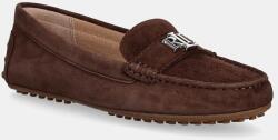 Lauren Ralph Lauren velúr mokaszin Barnsbury - barna Női 37 - answear - 39 990 Ft