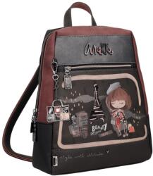 Anekke MADEMOSIELLE közepes, trapéz alakú, előzsebes divathátizsák 41805-018 - minosegitaska