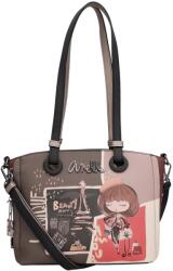 Anekke MADEMOSIELLE két fogós bevont fogótartós shopper divattáska 41802-372 - minosegitaska