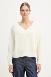 Benetton pulóver gyapjúkeverékből - bézs XL - answear - 23 990 Ft