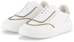 Karl Lagerfeld gyerek bőr sportcipő - fehér 27 - answear - 37 990 Ft
