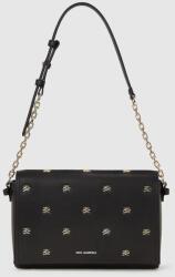 Karl Lagerfeld bőr táska - fekete Univerzális méret - answear - 86 990 Ft